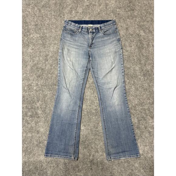 Levi's Denim - Levi's 525 Perfect Waist Women's Bootcut Jeans Size 12 Medium Blue Light Denim
